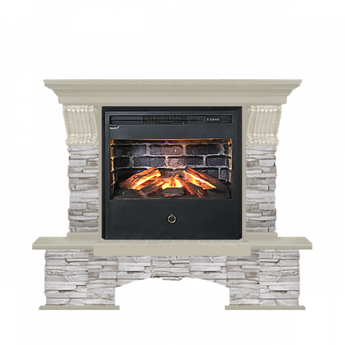 Бостон мисхор (беленый дуб)+Samba 3D