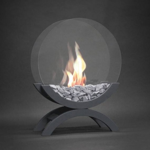 Биокамин ZeFire Iris Средний Тёмный