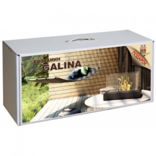 Набор с биокамином GALINA, биотопливом(1шт.х1.5л.), зажигалкой