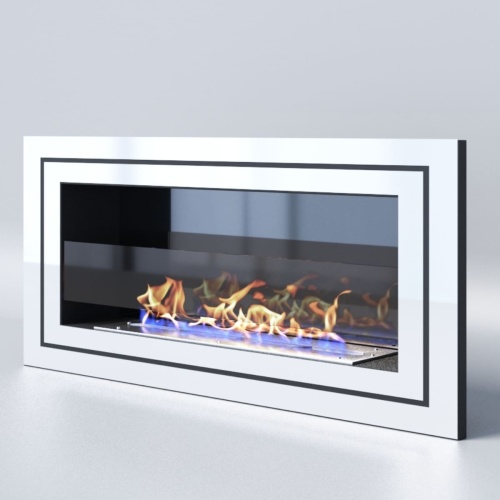 Биокамин "Русский огонь" Стенли 900V встраиваемый с защитным стеклом