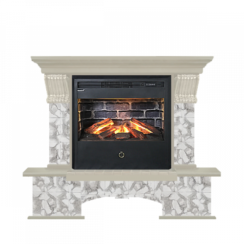 Бостон карелия (беленый дуб)+Samba 3D