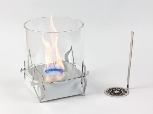 Настольный биокамин Lux Fire Зодиак "Стрелец" Белый