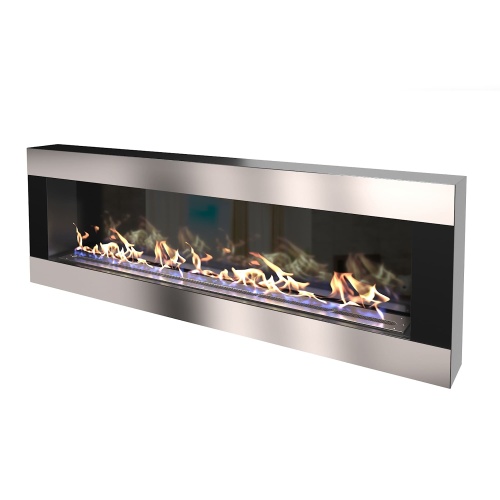 Биокамин "Русский огонь" Модерн 1300N настенный с защитным стеклом