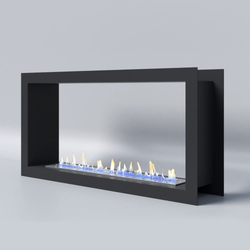 Биокамин "Русский огонь" Честер Сквозной 1000 встраиваемый