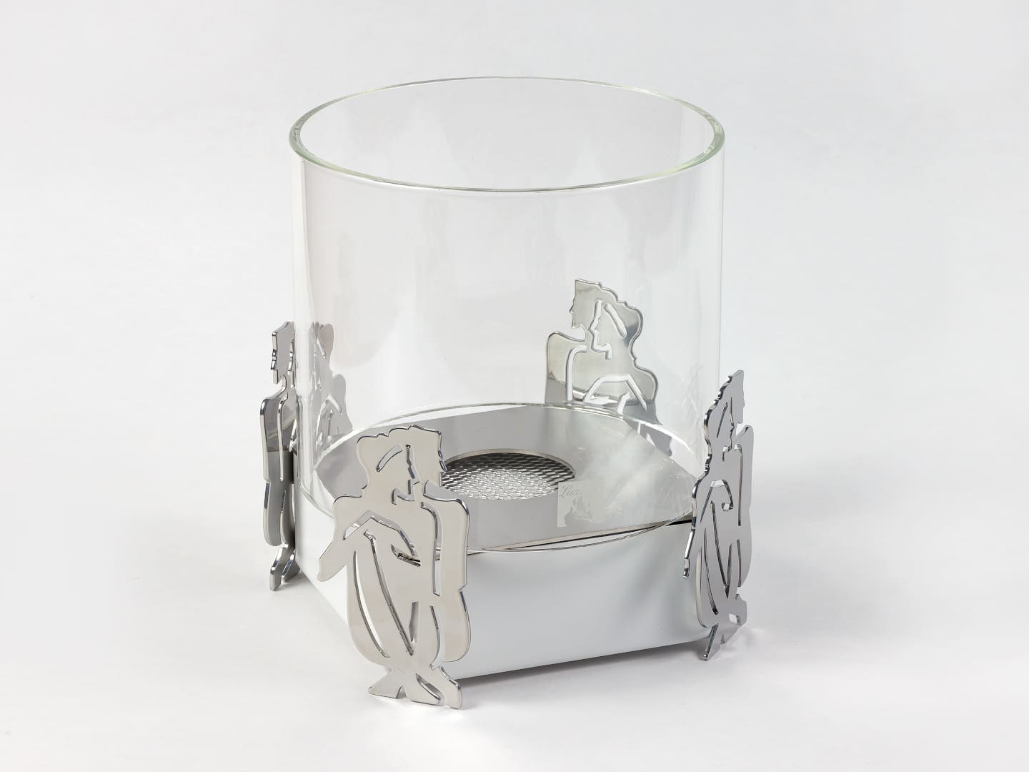 Настольный биокамин Lux Fire Зодиак "Близнецы" Белый по цене 15 000 руб.