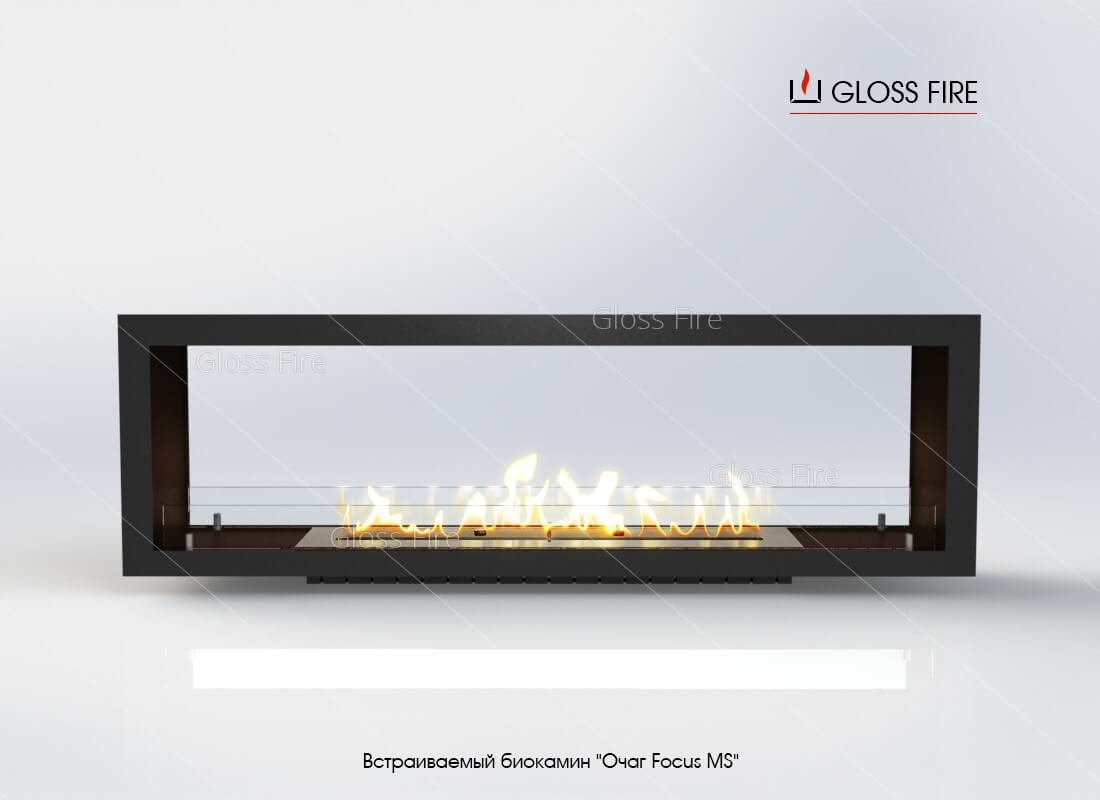Встраиваемый биокамин Очаг Focus MS-арт.003 по цене 63 800 руб.