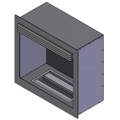 Встраиваемый очаг BioKer/DP design Стандарт 620х663х300 мм