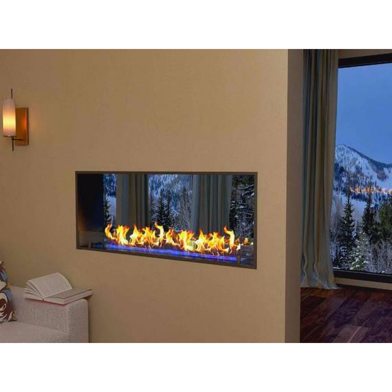 Встраиваемый сквозной очаг ZeFire Standart 1800 по цене 63 300 руб.