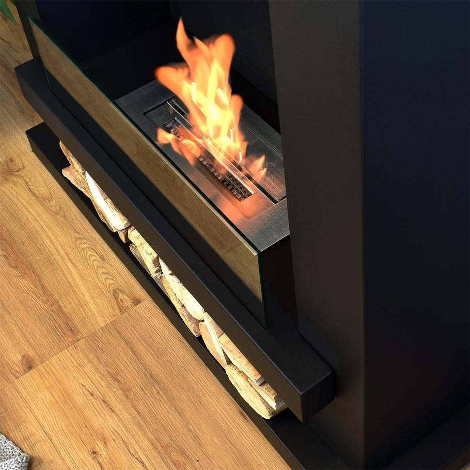 Напольный биокамин Starck черный по цене 104 001 руб.