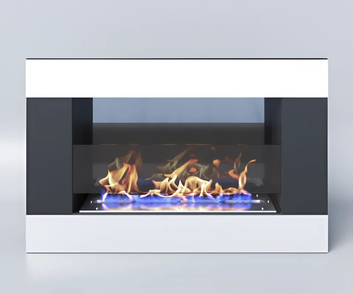 Биокамин "Русский огонь" Модерн 650V встраиваемый с защитным стеклом по цене 25 450 руб.