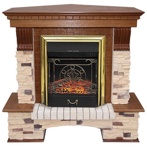 Pierre Luxe угловой сланец (дуб)+Majestic FX Brass