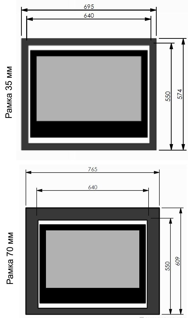 Газовый камин BellFires Unica 70