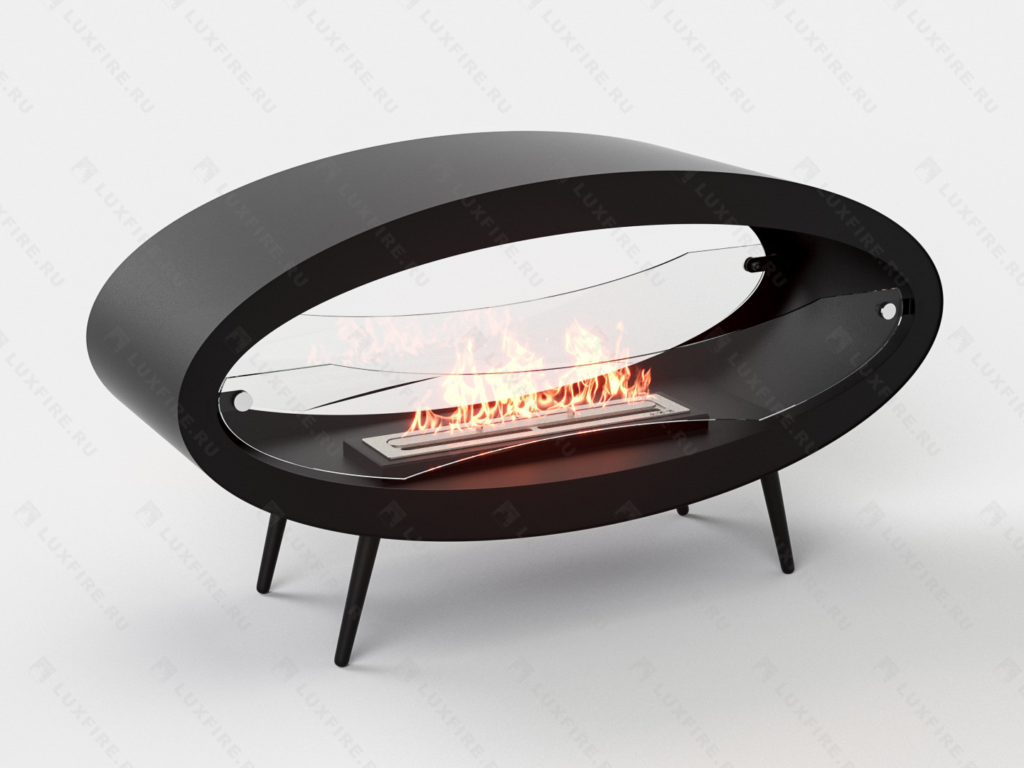 Напольный биокамин Lux Fire "Эллипс" 1200 по цене 287 385 руб.