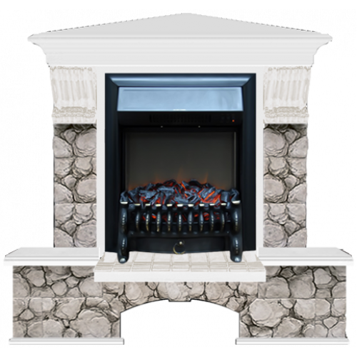 Бостон К Карелия угловой (белый)+Fobos Black