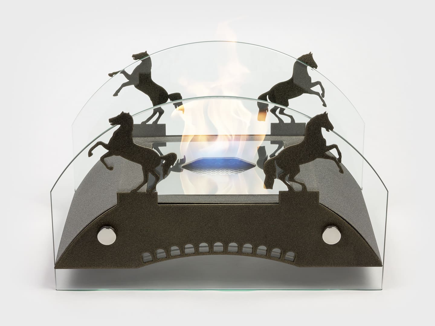 Настольный биокамин Lux Fire "Графский мост" M Бронза по цене 19 602 руб.