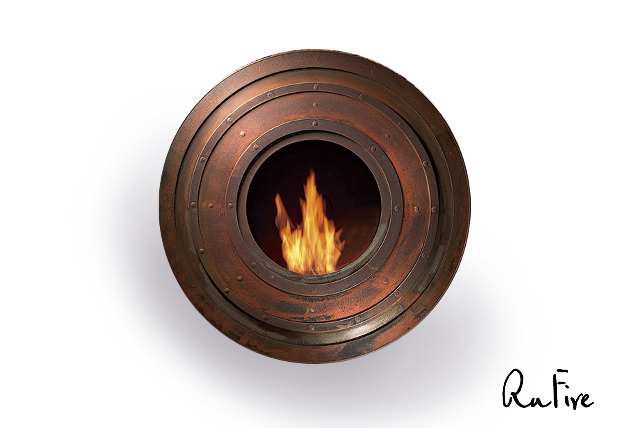 Биокамин RuFire SteamPunk ball по цене 139 000 руб.