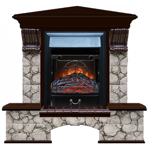 Бостон К Карелия угловой (дуб)+Majestic Black