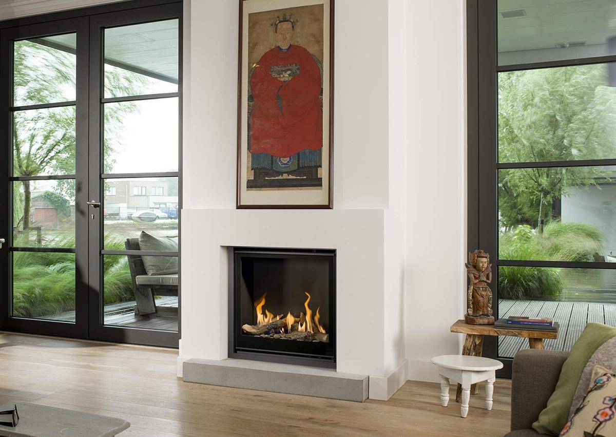 Газовый камин BellFires Unica 75