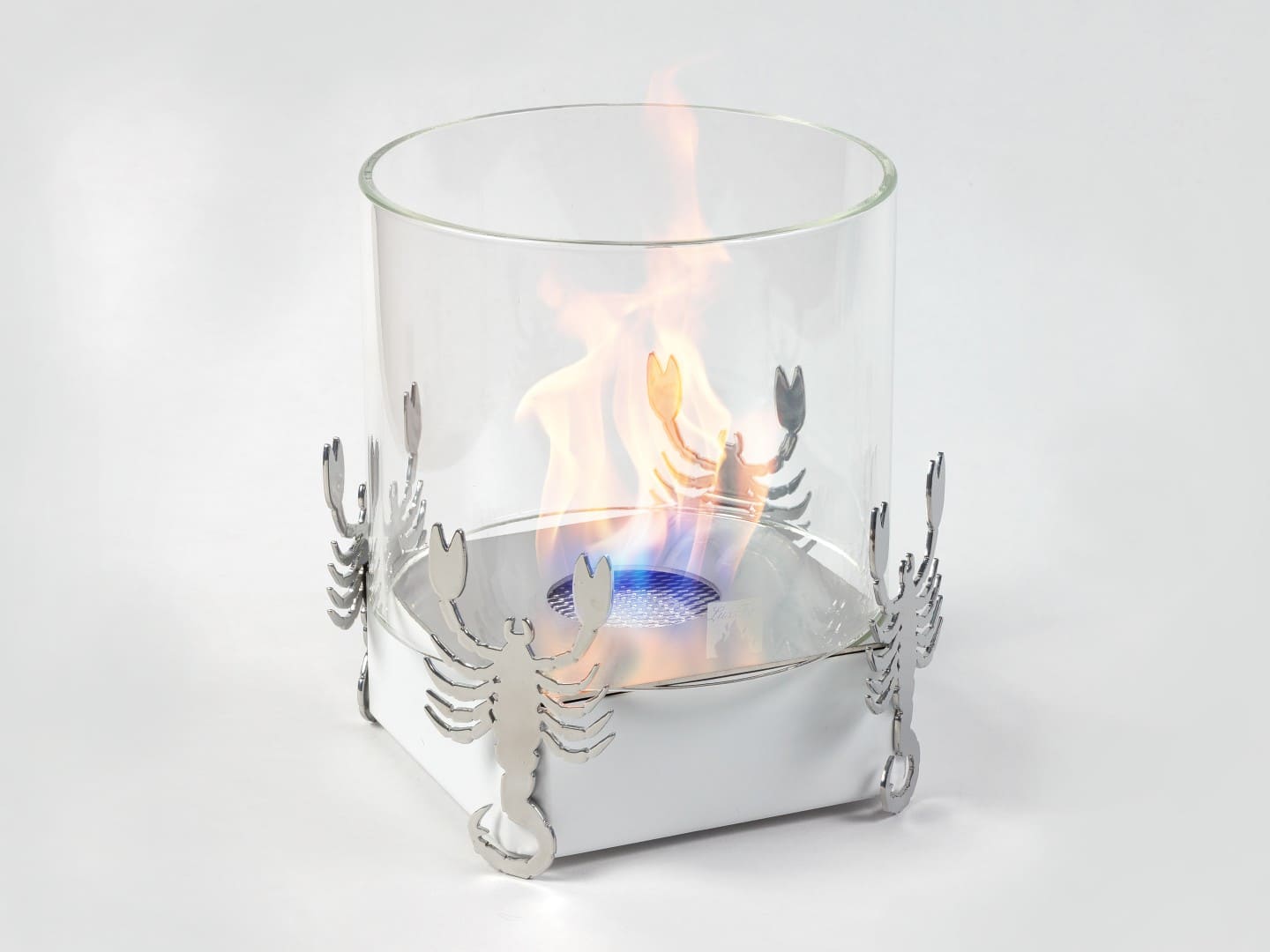Настольный биокамин Lux Fire Зодиак "Скорпион" Белый по цене 15 000 руб.