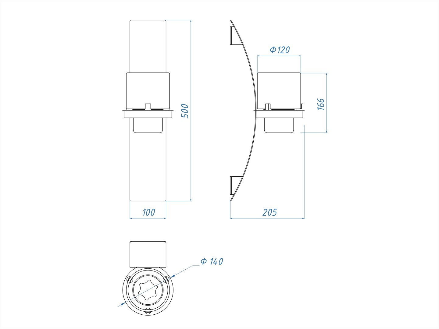 Настенный биокамин Lux Fire "ОЛИМПУС D" (коричневый) по цене 11 616 руб.