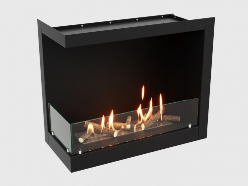 Встроенный биокамин Lux Fire Угловой 755 М (левый угол)