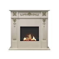 Биокамин в портале SteelHeat Monreal, стекло