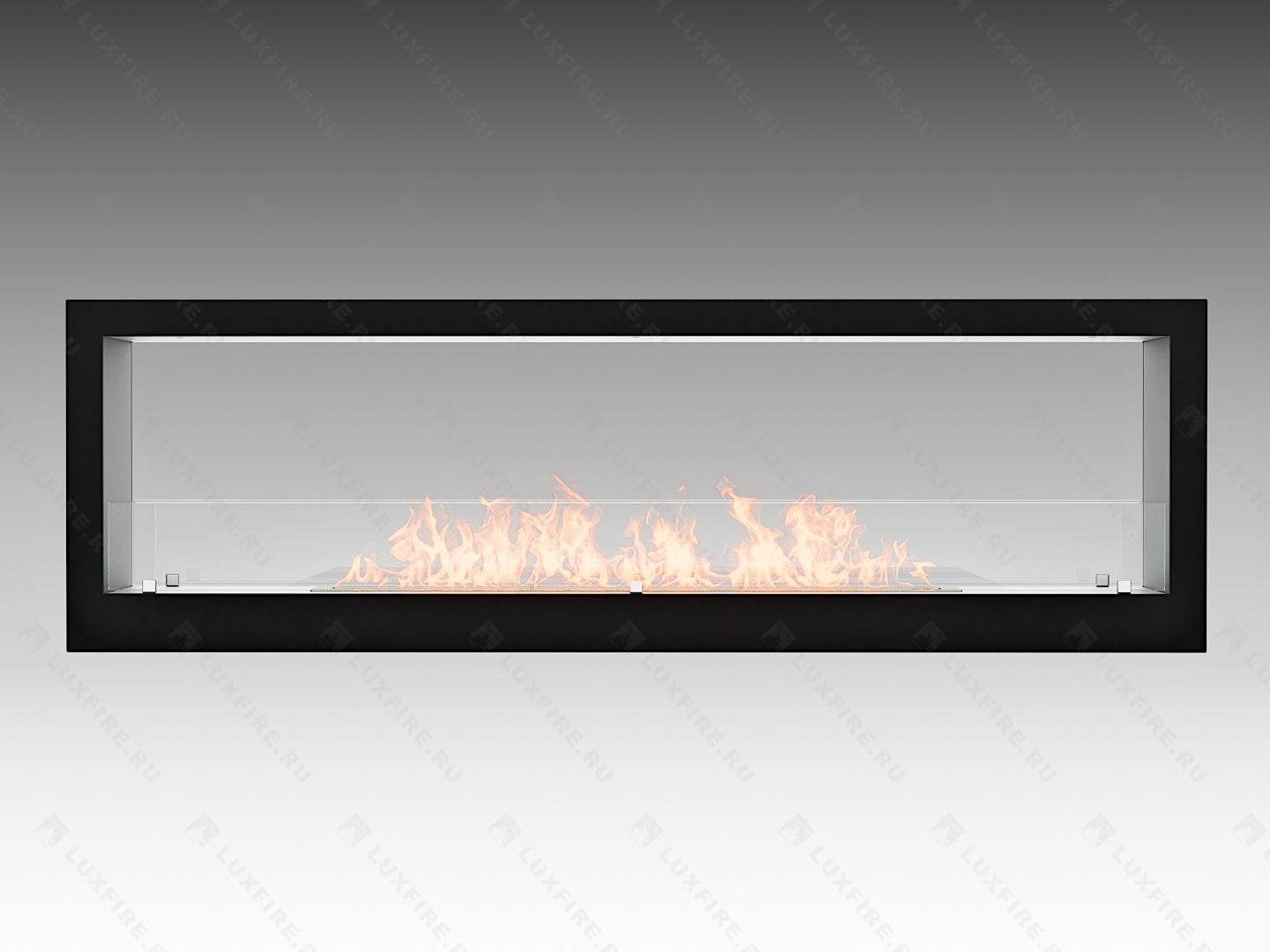 Встроенный биокамин Lux Fire Сквозной 1550 S по цене 81 840 руб.