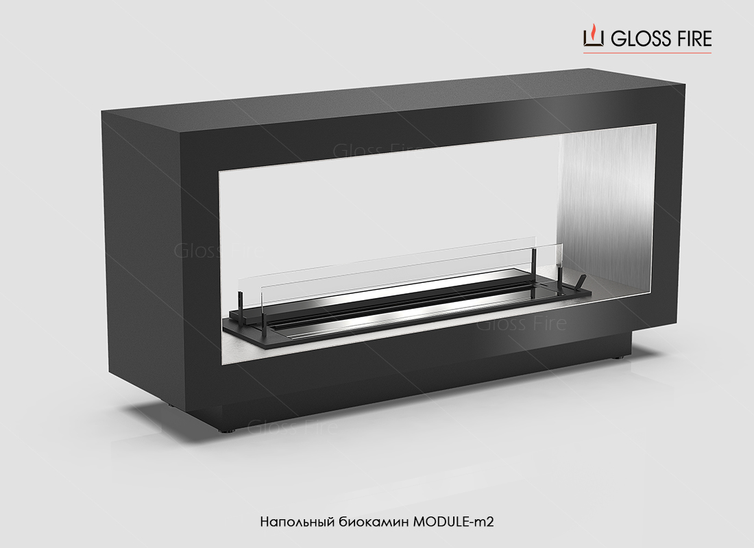 Напольный биокамин Module-m2 по цене 126 100 руб.