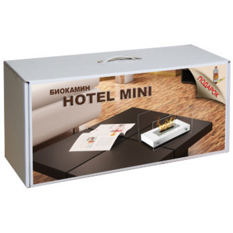 Набор с биокамином HOTEL MINI, биотопливом(1шт.х1.5л.), зажигалкой по цене 