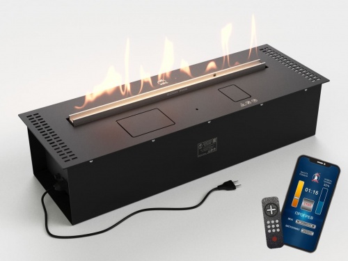 Автоматический биокамин Lux Fire Smart Flame 800 RC Black