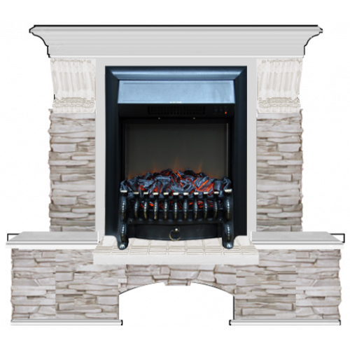 Бостон К Мисхор (беленый дуб)+Fobos Black