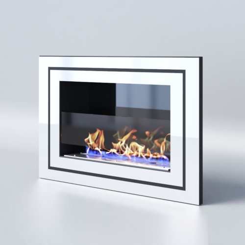 Биокамин "Русский огонь" Стенли 650V встраиваемый с защитным стеклом