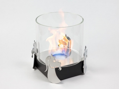 Настольный биокамин Lux Fire Зодиак "Козерог" Чёрный