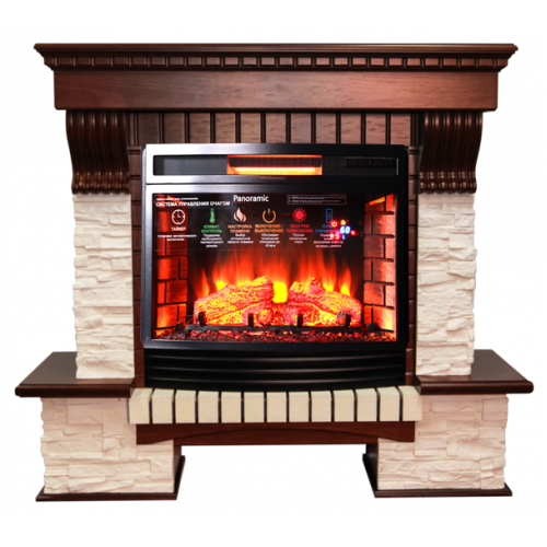 Экстер сланец (темный дуб)+Panoramic 25 LED FX QZ