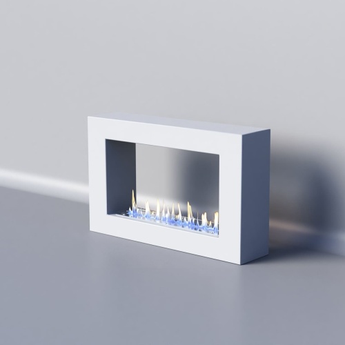 Биокамин "Русский огонь" Холл 650 настольный белый