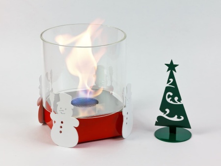 Биокамин настольный Lux Fire "Новогодний" по цене 12 750 руб.