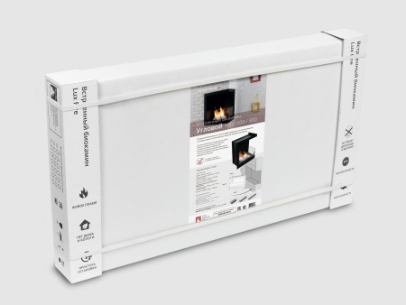 Встроенный биокамин Lux Fire Угловой 1090 S (левый угол) по цене 60 390 руб.
