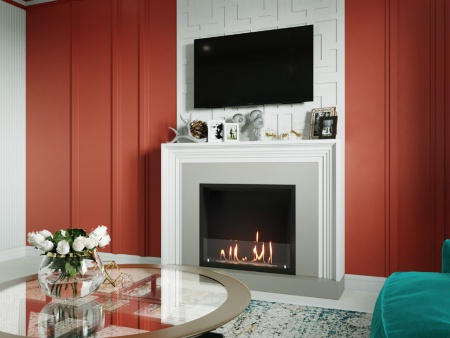 Встроенный биокамин Lux Fire Кабинет 530 S по цене 33 550 руб.