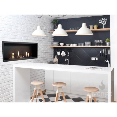 Биокамин IVENGO SLIM 2000х360 по цене 199 857 руб.