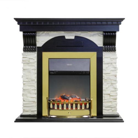 Dublin арочный сланец белый (венге)+Lydon Brass