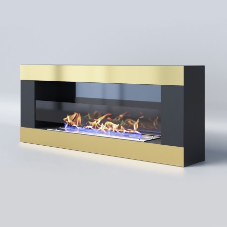 Биокамин "Русский огонь" Голд 1100N настенный с защитным стеклом по цене 44 250 руб.