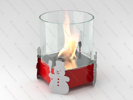 Настольный биокамин Lux Fire "Новогодний" М по цене 18 755 руб.