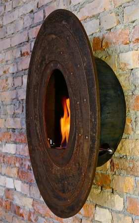 Биокамин RuFire SteamPunk v-oval по цене 139 000 руб.