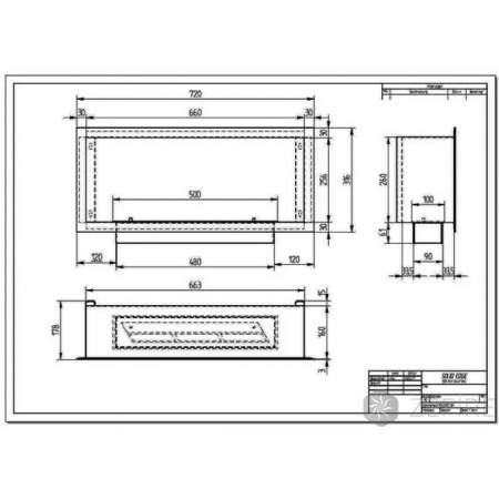 Биокамин ZeFire Flagman 700 по цене 29 800 руб.