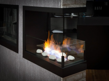 Встроенный биокамин Lux Fire Торцевой 1090 S по цене 60 390 руб.