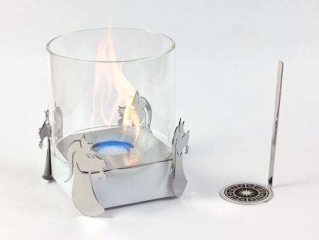 Настольный биокамин Lux Fire Зодиак "Козерог" Белый по цене 15 000 руб.