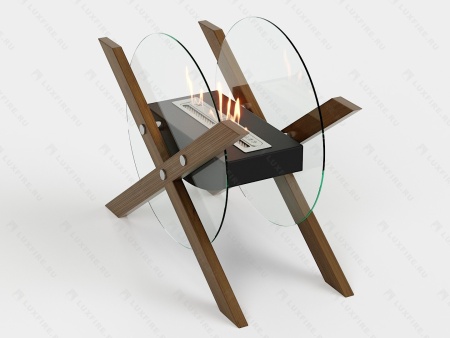 Напольный биокамин Lux Fire "Робинзон" по цене 53 680 руб.