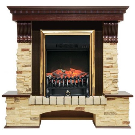 Pierre Luxe сланец (темный дуб)+Fobos FX Brass